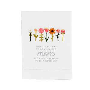 Mom embroidered hand towel
