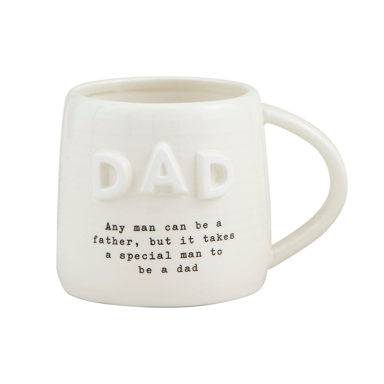 Dad chunky letter mugs