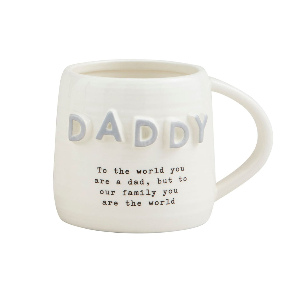 Dad chunky letter mugs