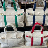 The canvas "boatkin" totebag