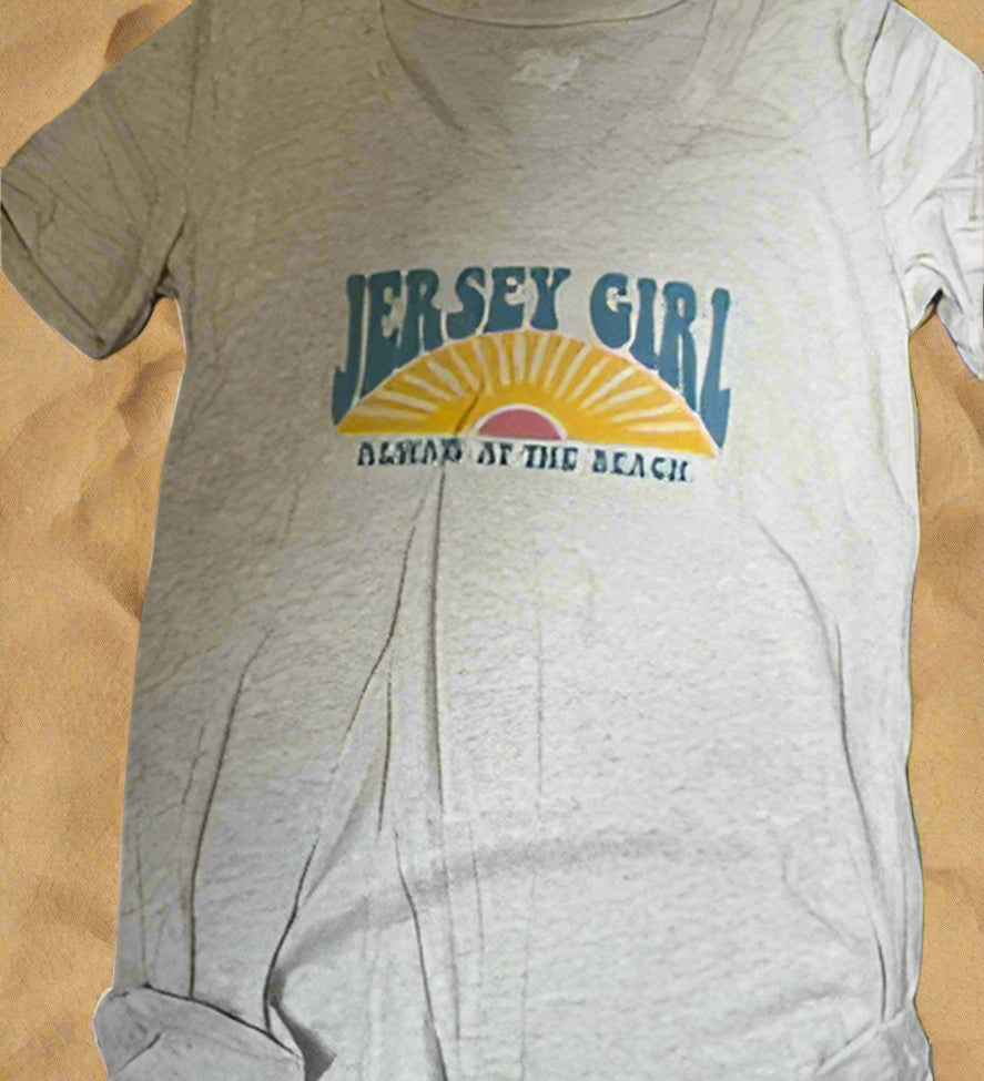 Jersey Girl Always at the Beach Tee