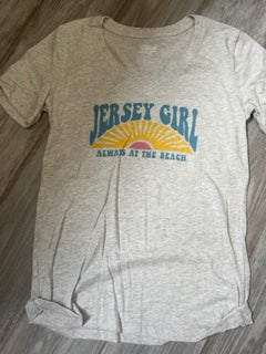Jersey Girl Always at the Beach Tee