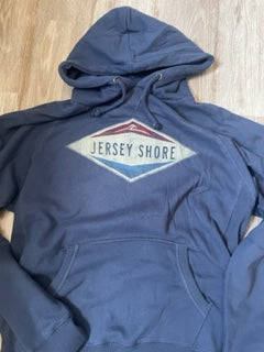Jersey Shore Wave Sweatshirt Navy