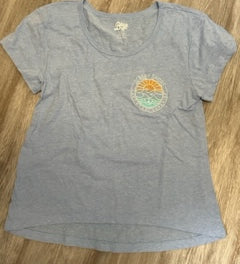 Ladies Jersey Shore East Coast Paradise Tee