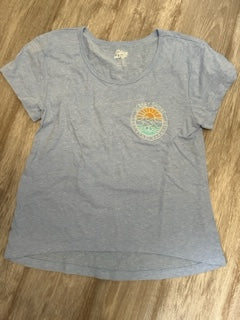 Ladies Jersey Shore East Coast Paradise Tee