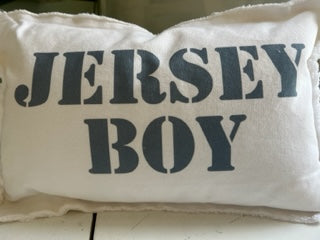 12 x 18 Jersey Boy Pillow