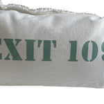 12 x 18 Exit 109 Canvas Pillow