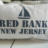 12 x 18 Red Bank Sailboat Pillow
