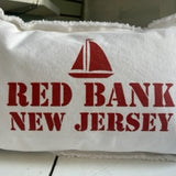 12 x 18 Red Bank Sailboat Pillow