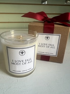 I Love Fall Most of All 11oz Candle