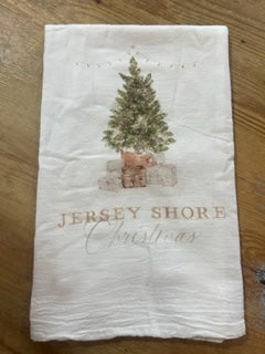 Cottage Tree-Jersey Shore Tea Towel