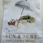 Porter Lane Home - Beach Jersey Shore Tea Towel