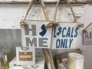 Mini Sign with Jute Rope