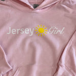 Youth Pink Jersey Girl Hoodie