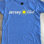 Youth Heather Royal Jersey Girl Tee
