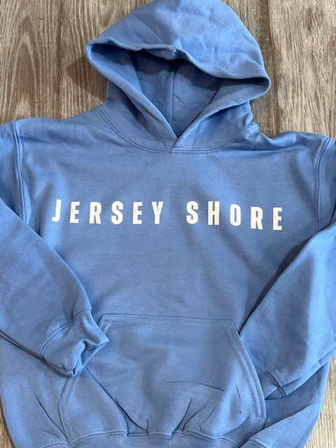 Youth Carolina Blue Jersey Shore Hoodie