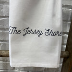The Jersey Shore Script Tea Towel