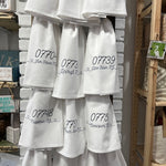 Zip Code Town Tea Towels