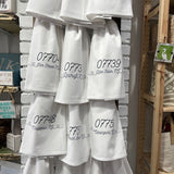 Zip Code Town Tea Towels