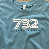 Youth Girls Puff 732 Jersey Shore Tee