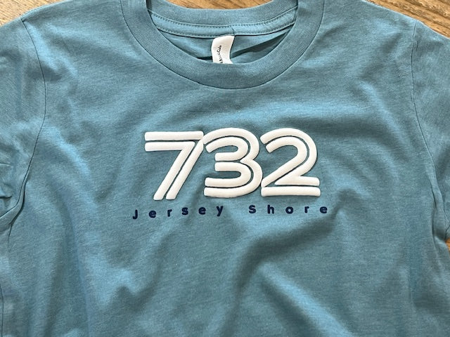Youth Girls Puff 732 Jersey Shore Tee