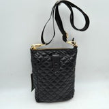 S1489- oblong puffer crossbody bag