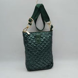 S1489- oblong puffer crossbody bag