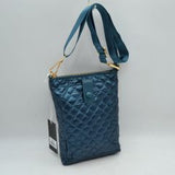 S1489- oblong puffer crossbody bag