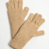 Chunky Rib Fingerhole Gloves