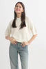 Mockneck Half Sleeve Sweater  SM2450