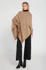 Basic Triangle Poncho with Sleeves  SM720