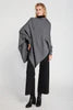 Basic Triangle Poncho with Sleeves  SM720