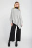 Basic Triangle Poncho with Sleeves  SM720