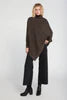 Basic Triangle Poncho with Sleeves  SM720