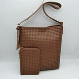 T3430- tight woven tote 2 in 1