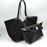ZW-31425 suede v handbag 2 in 1
