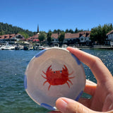 ChagoArt - Small Crab Trinket Tray-Trinket Dish-Ceramic Tasting Bowl