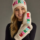 Panache Apparel Co. - Beige Merry Knit Mittens