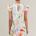 Sugarlips - Juliet Floral Garden Lauren Shift Mini Dress