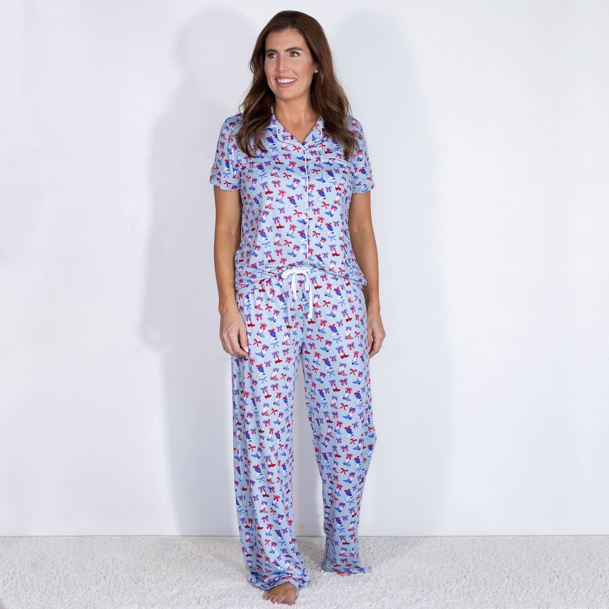 The Royal Standard - Boots n' Bows Sleep Pants   Illusion/Red/White   -Asst.