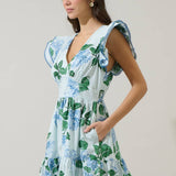 Sugarlips - Mirla Floral Surie Ruffle Mini Dress