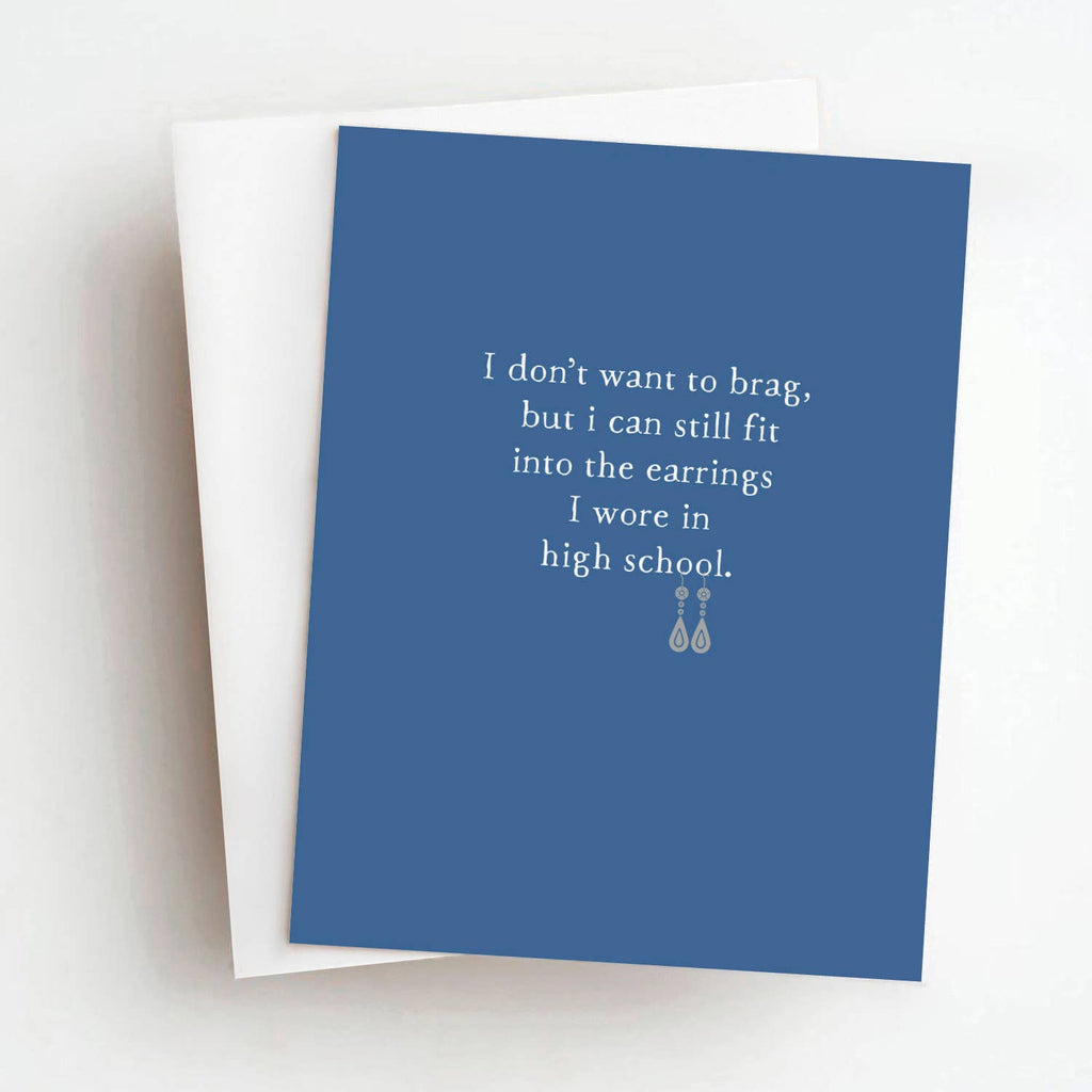 Skel & Co - Earrings Funny Everyday Greeting Card