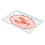 Something Different Wholesale - Striped Lobster Coastal Trinket Dish