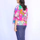 Dolma - Premium Cotton Anjou Top O/S - BubbleGum
