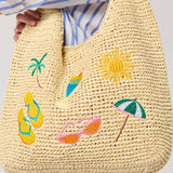 Shiraleah - CABANA SLOUCHY TOTE,NATURAL