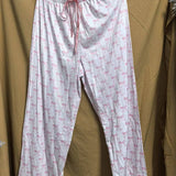 Rosa Clothing - Moonlite Valentine's Day red heart ribbon bow Pajamas set
