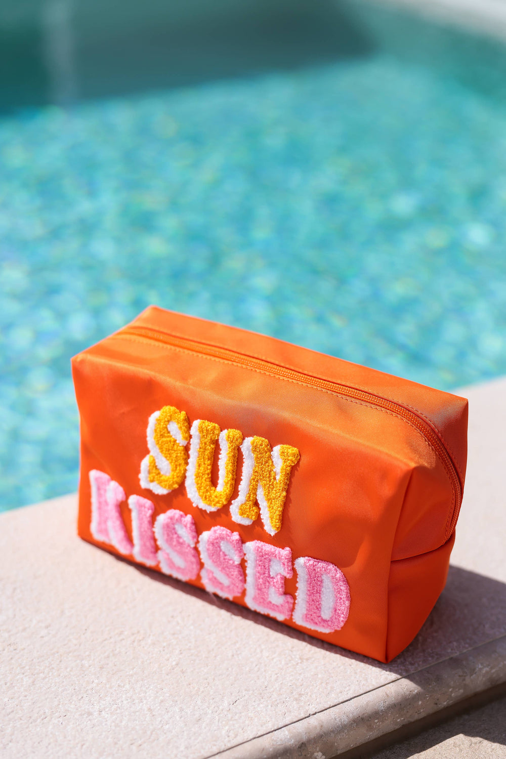 Shiraleah - "SUN KISSED" LARGE ZIP POUCH