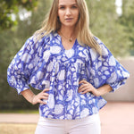 Dolma - Anjou Top Navy White