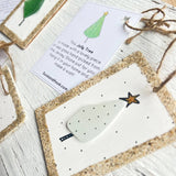 Sook & Hook - Christmas Tree Sea Glass Ornament