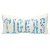 Rachel Brooks Design, LLC - Custom Teal Floral Pillow